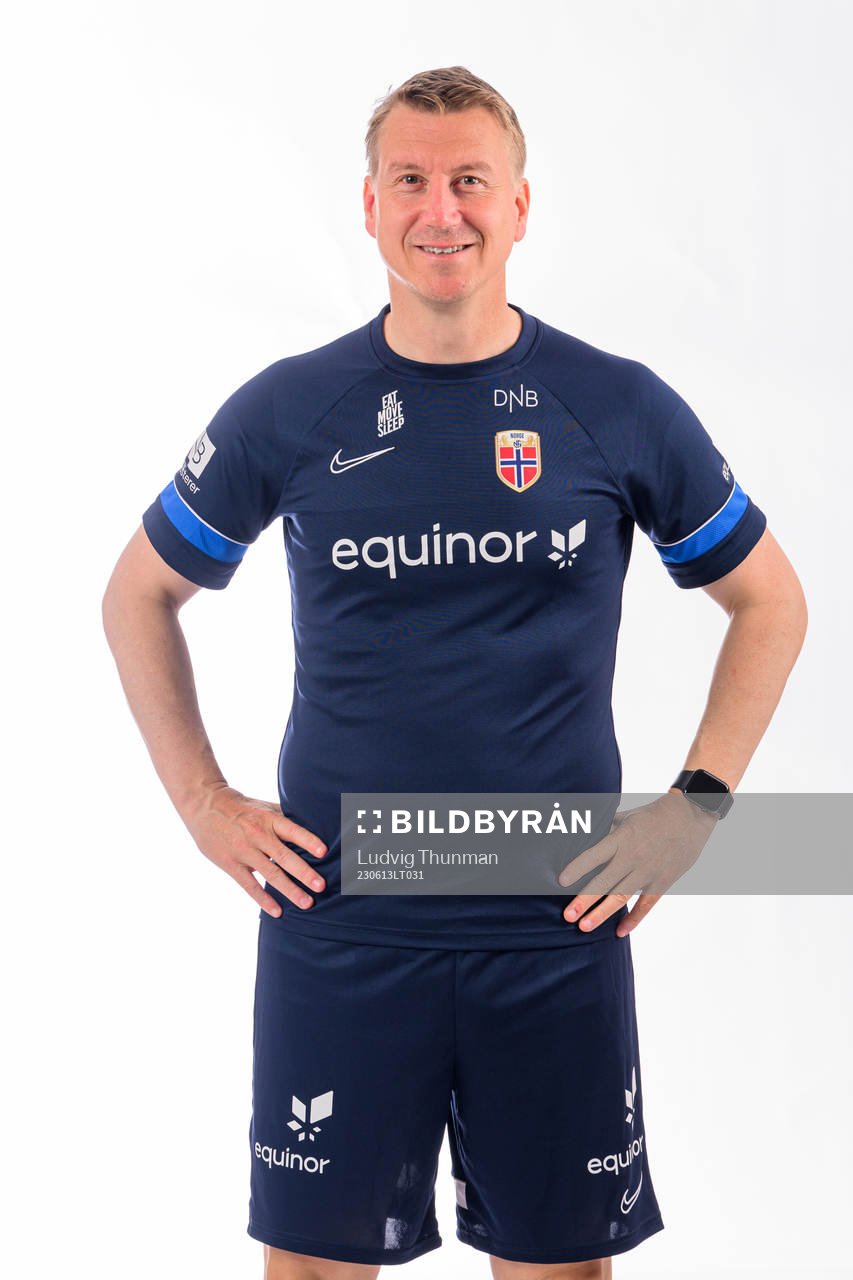 Head coach Leif Gunnar Smerud of the norwegian under-21