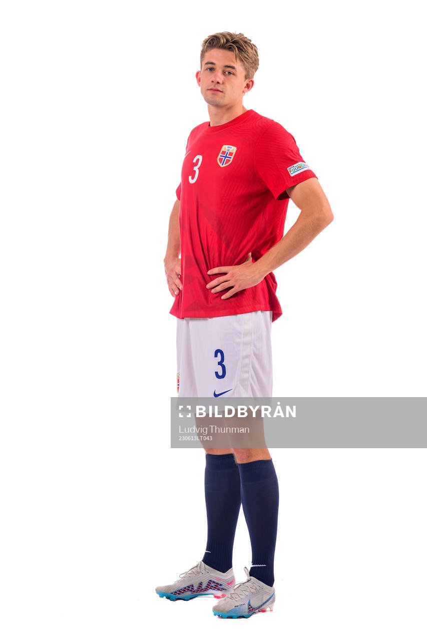 Henrik Heggheim of the norwegian under-21 national football