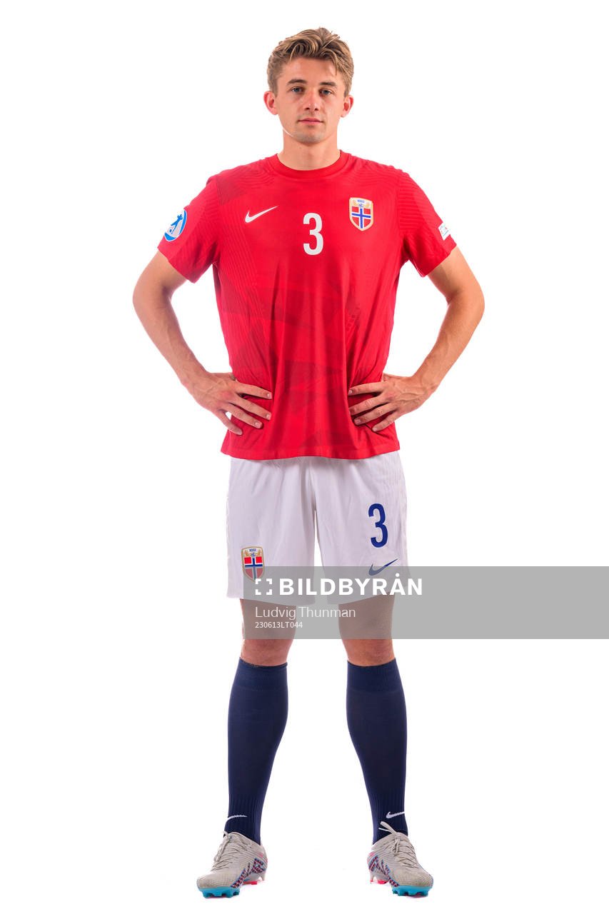 Henrik Heggheim of the norwegian under-21 national football