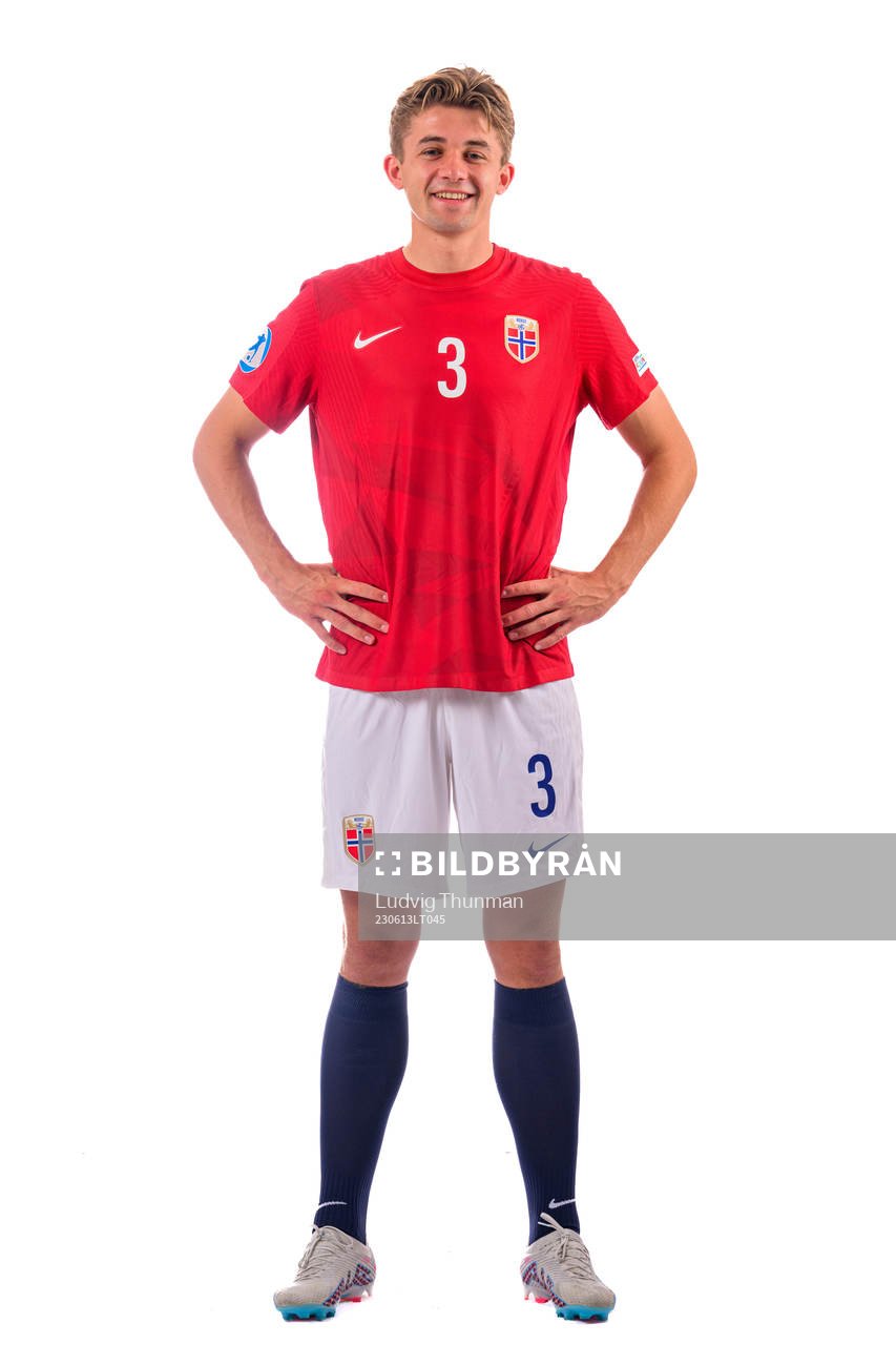 Henrik Heggheim of the norwegian under-21 national football