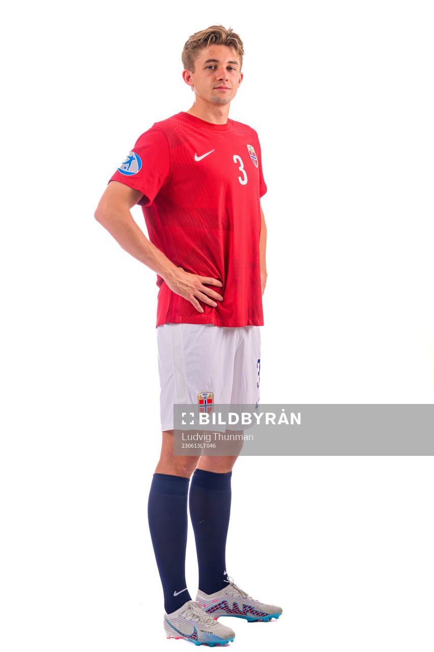 Henrik Heggheim of the norwegian under-21 national football