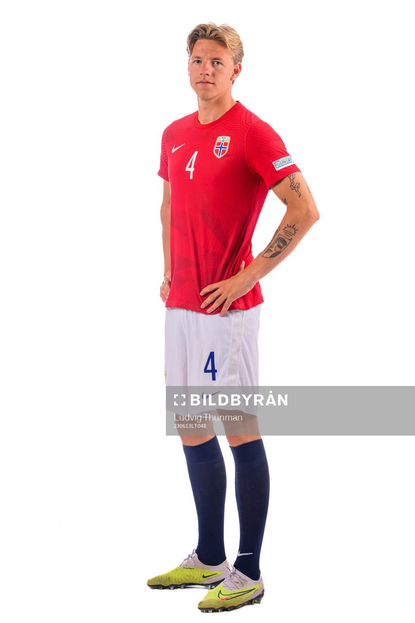 Jesper Daland of the norwegian under-21 national football