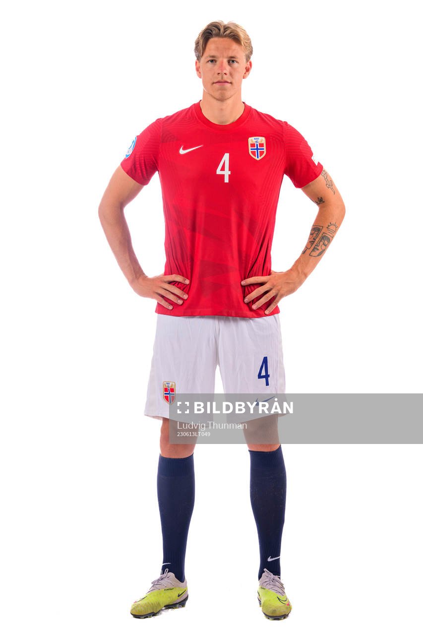 Jesper Daland of the norwegian under-21 national football