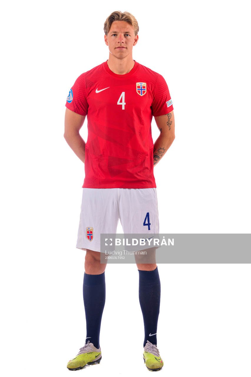 Jesper Daland of the norwegian under-21 national football