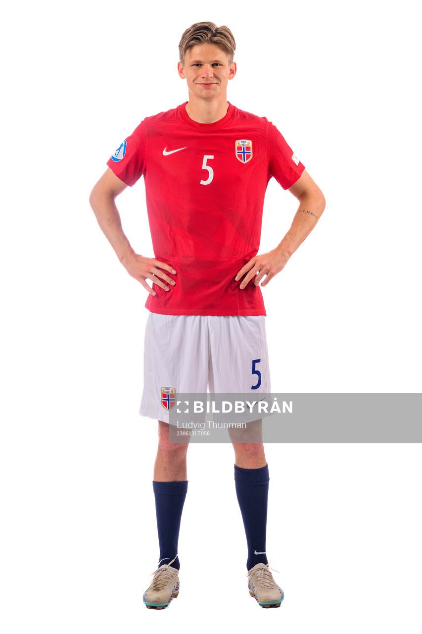 David Møller Wolfe of the norwegian under-21 national