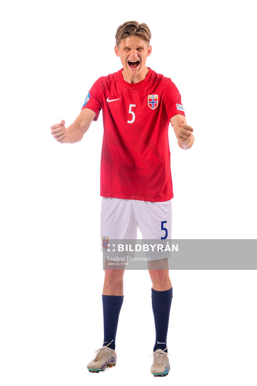 David Møller Wolfe of the norwegian under-21 national