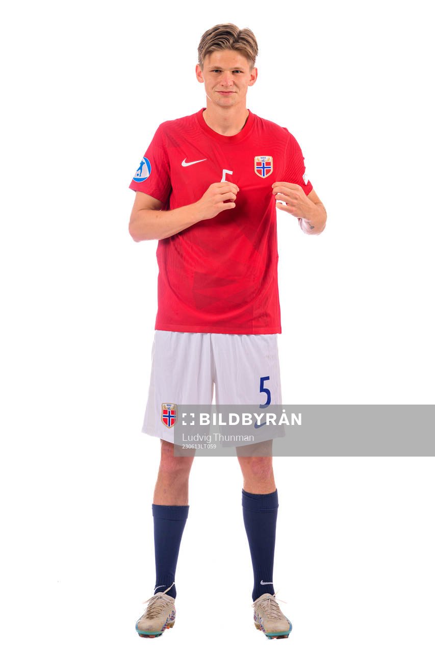 David Møller Wolfe of the norwegian under-21 national