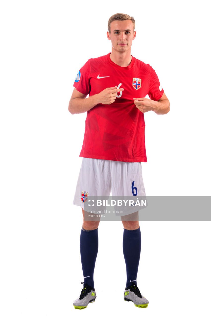 Sivert Heggheim Mannsverk of the norwegian under-21
