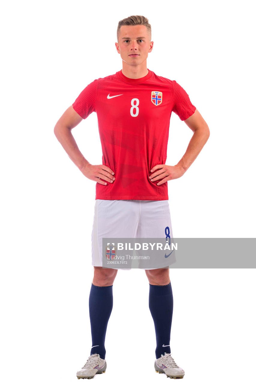 Johan Hove of the norwegian under-21 national football team