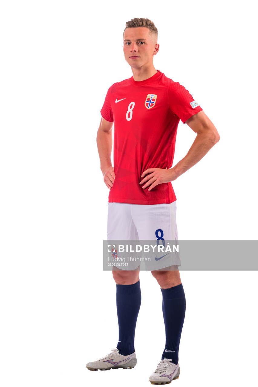 Johan Hove of the norwegian under-21 national football team