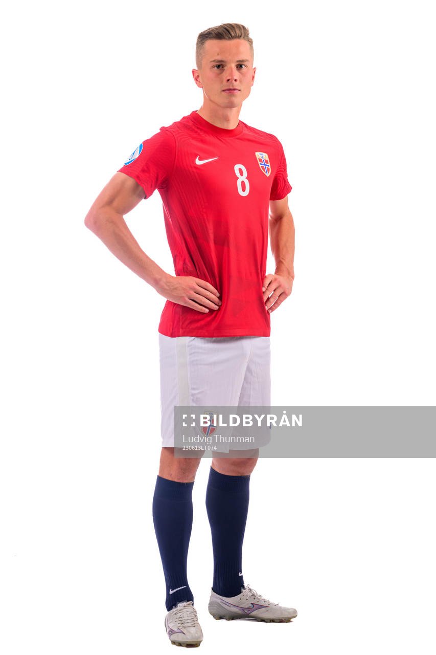 Johan Hove of the norwegian under-21 national football team
