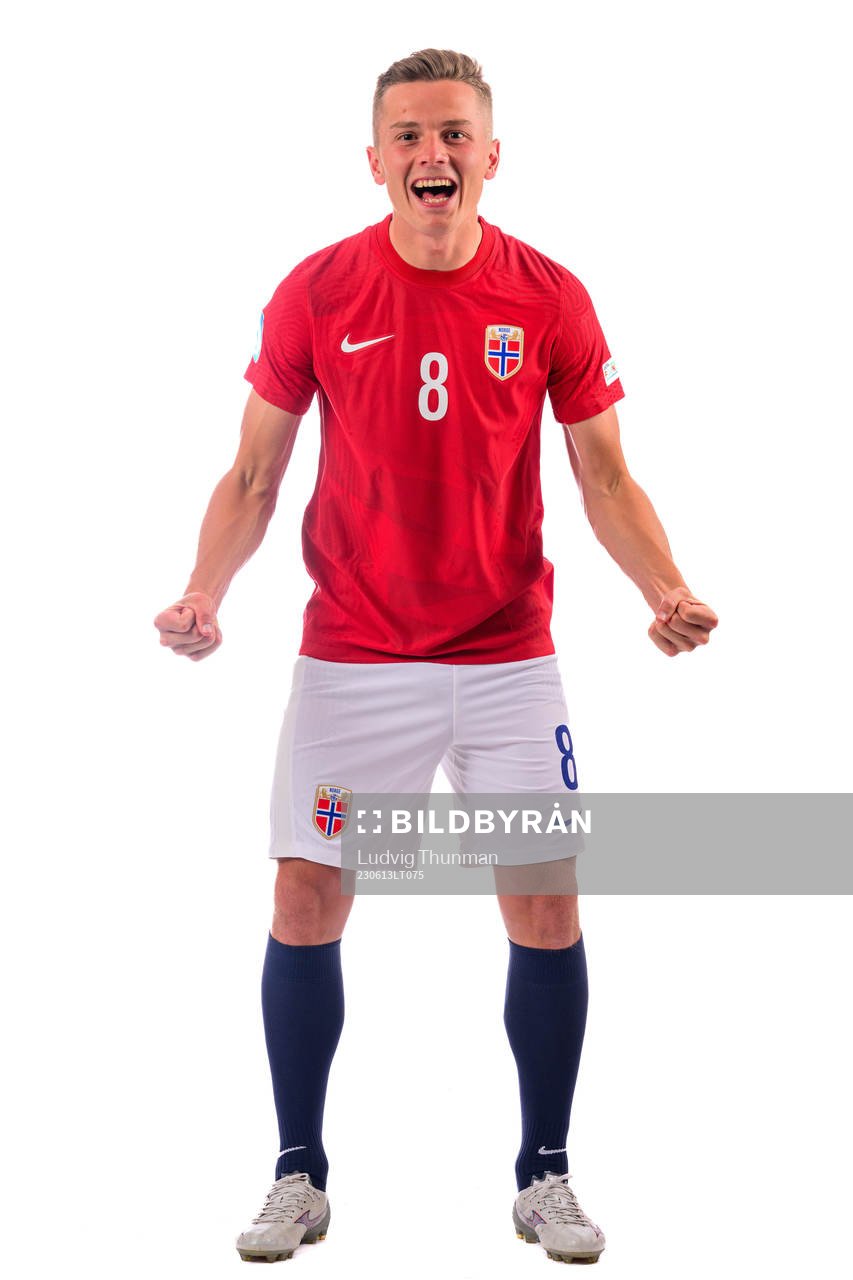 Johan Hove of the norwegian under-21 national football team