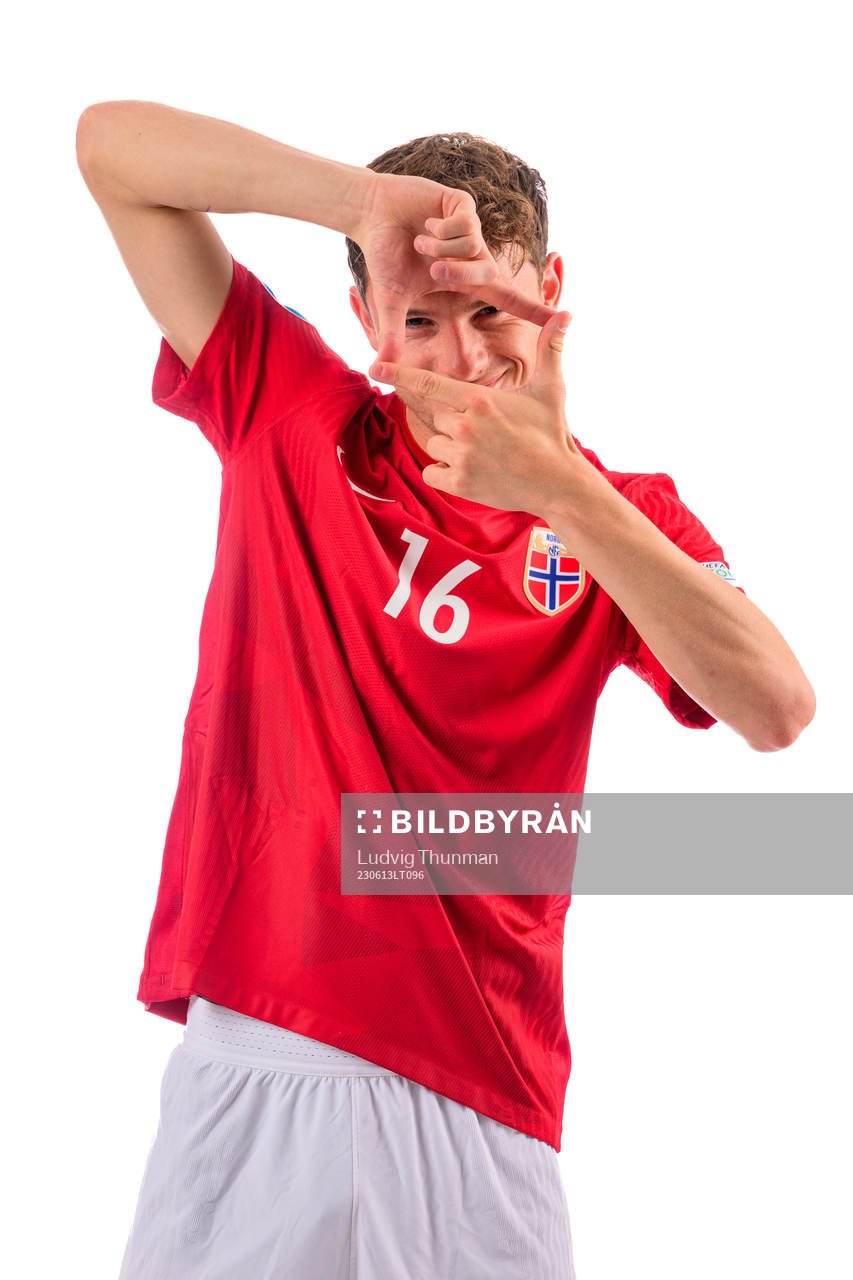 Håkon Evjen of the norwegian under-21 national football