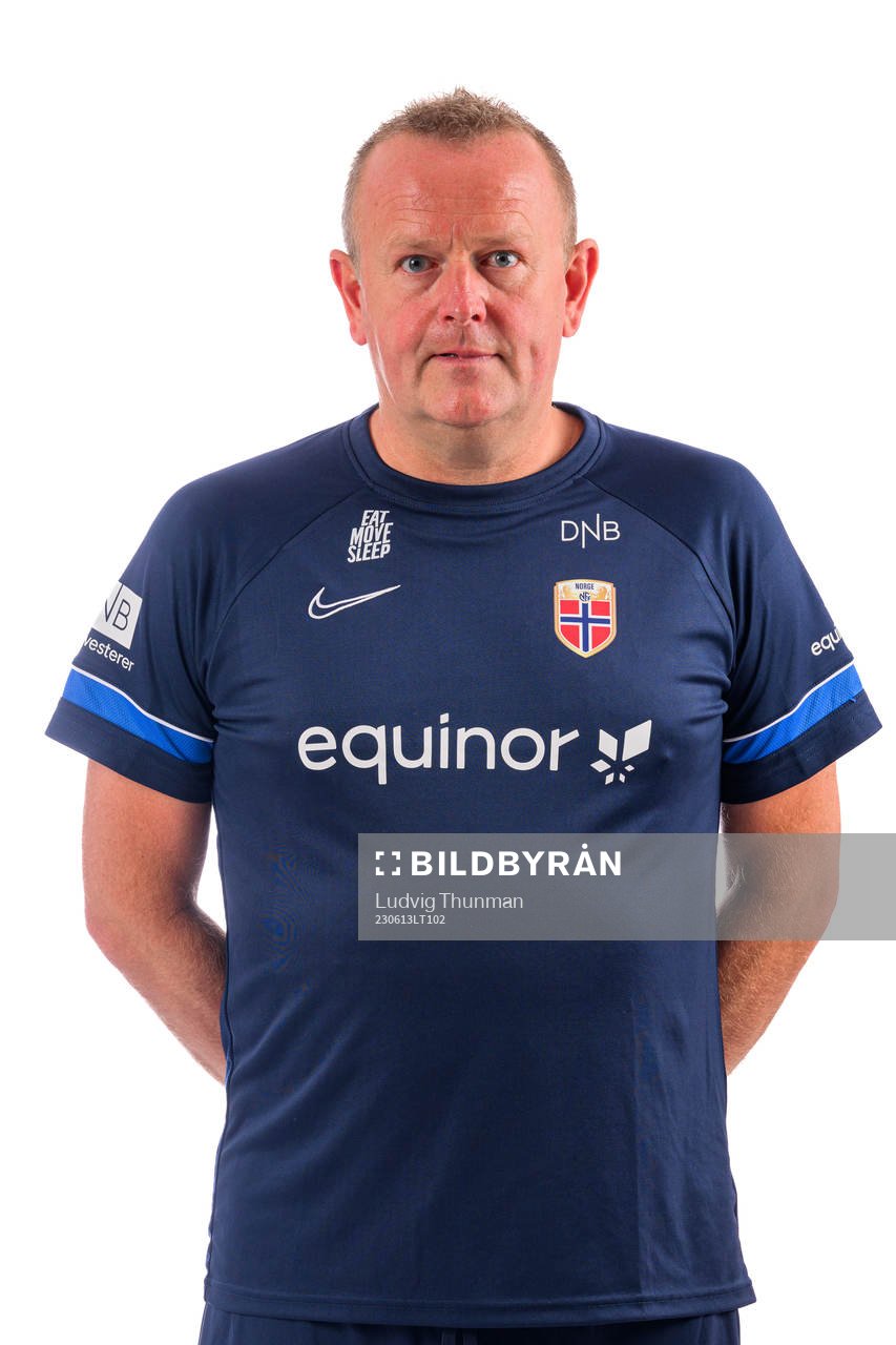 Kit manager Geir Inge Heggestad of the norwegian under-21