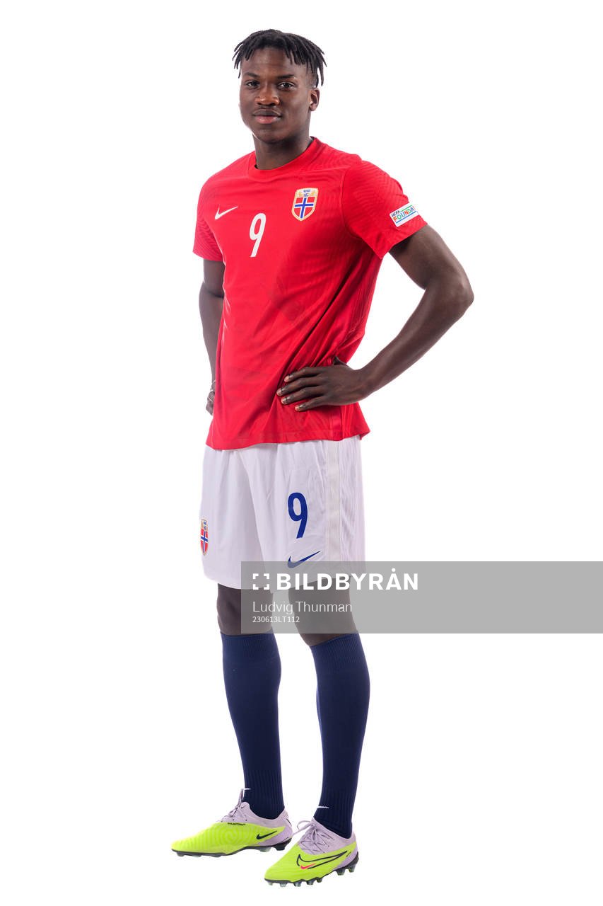 Seedy Jatta of the norwegian under-21 national football