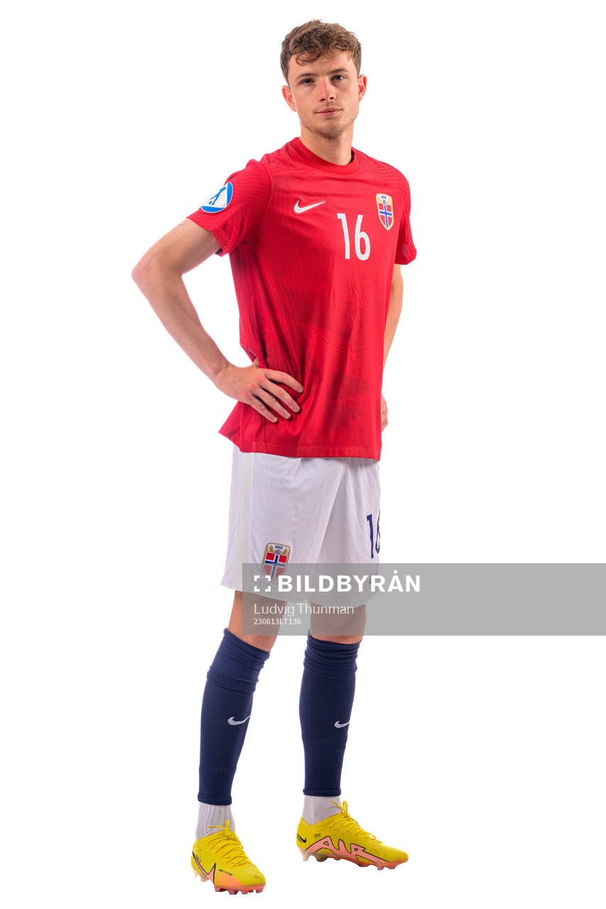 Håkon Evjen of the norwegian under-21 national football