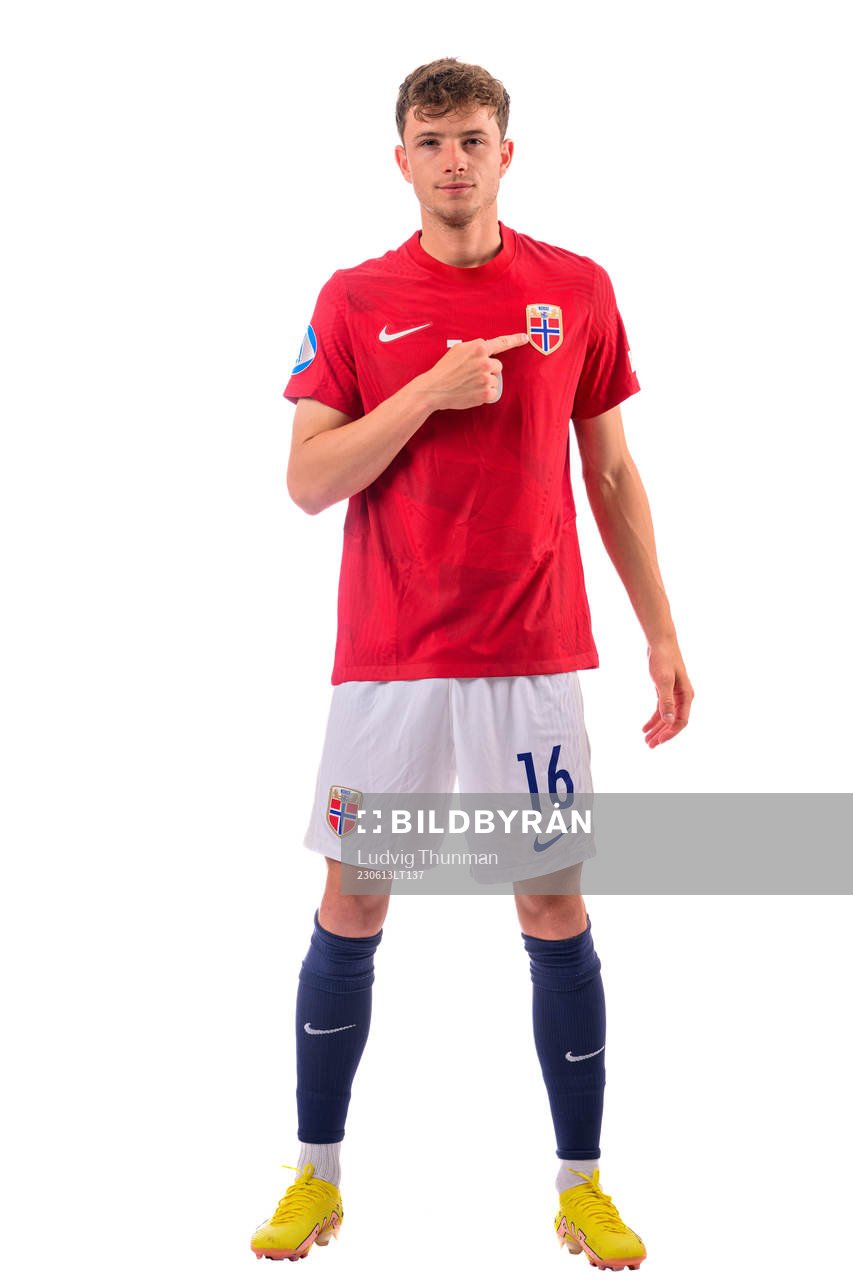 Håkon Evjen of the norwegian under-21 national football