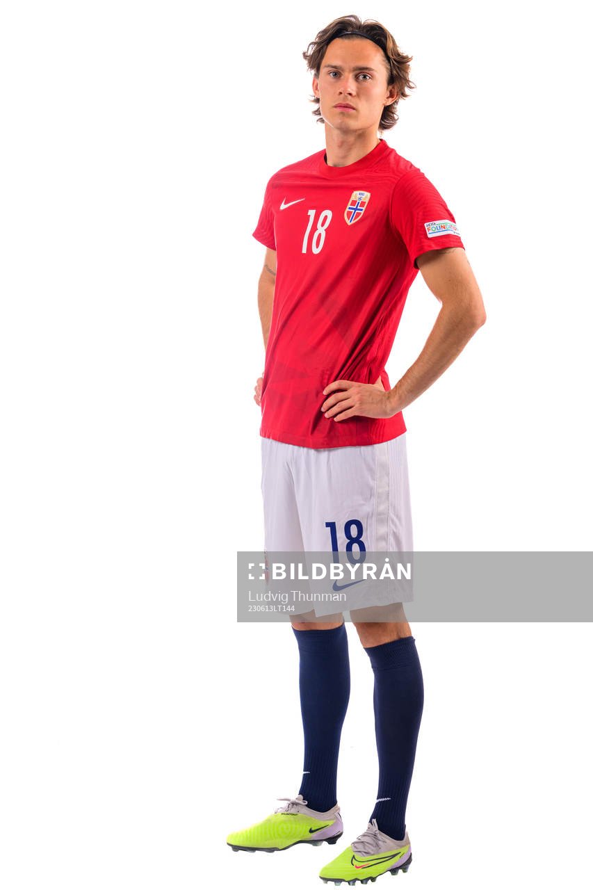 Markus Solbakken of the norwegian under-21 national