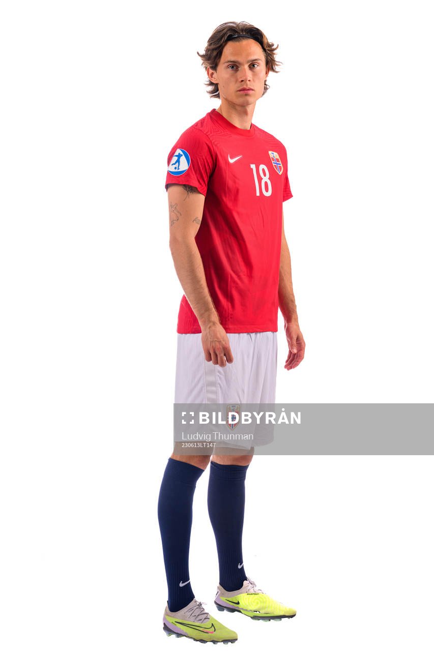 Markus Solbakken of the norwegian under-21 national