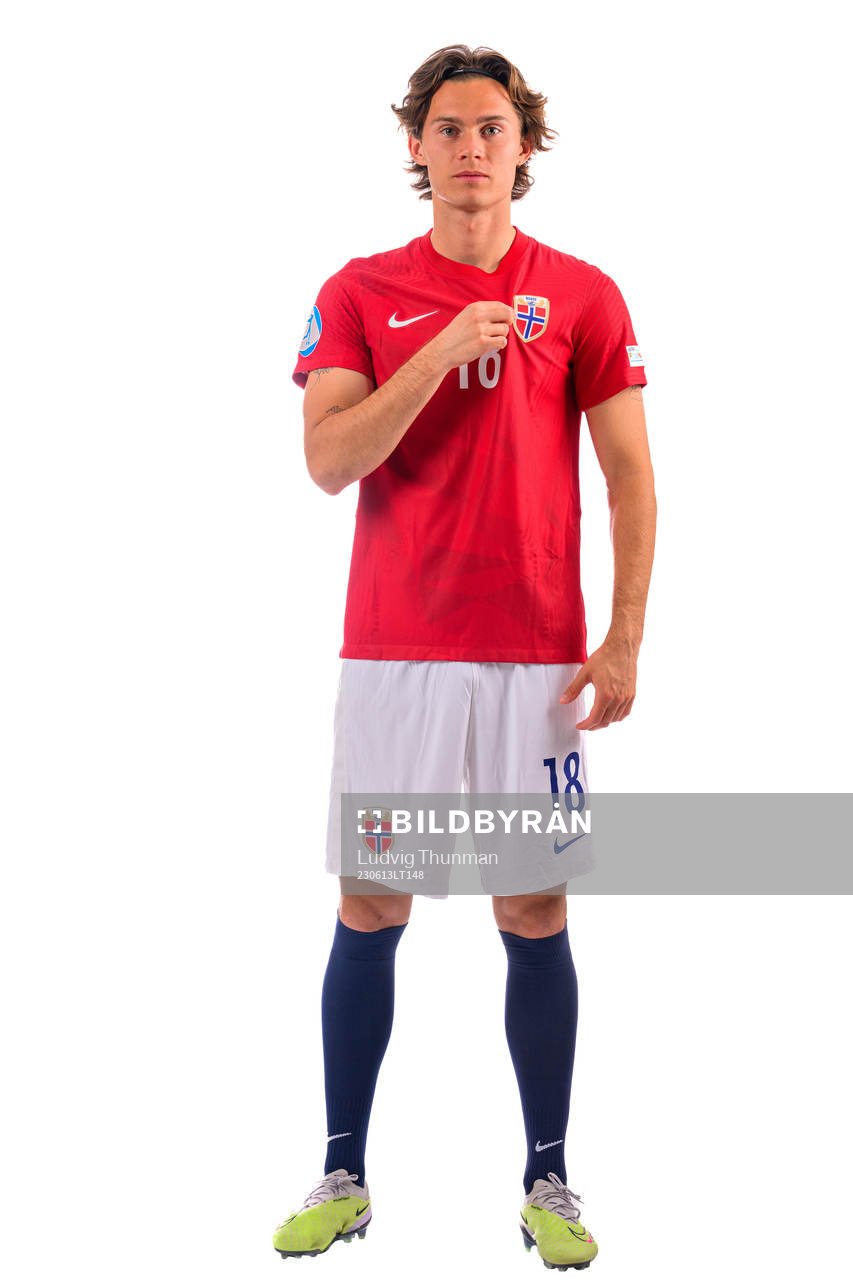 Markus Solbakken of the norwegian under-21 national