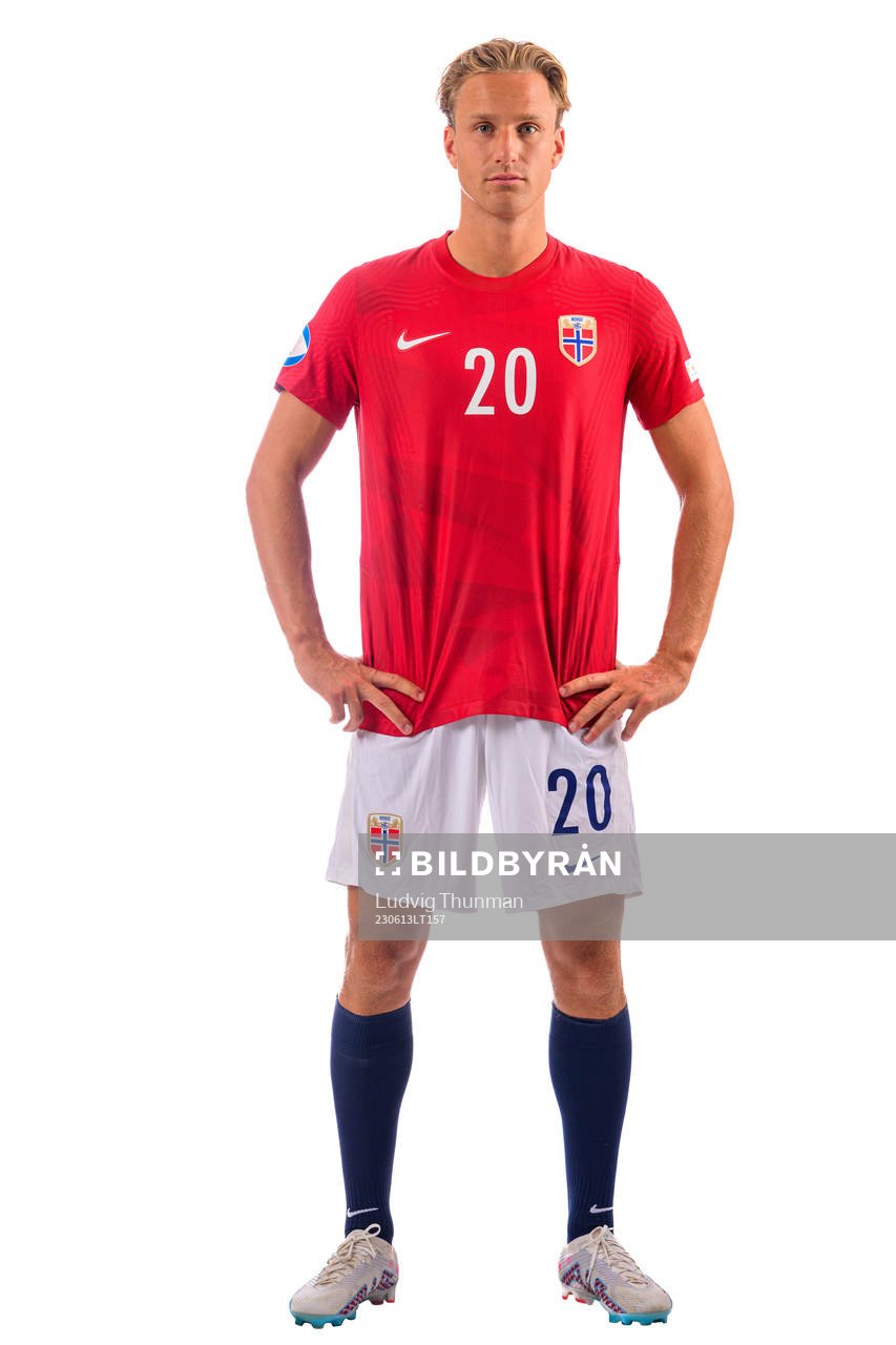Erik Botheim of the norwegian under-21 national football