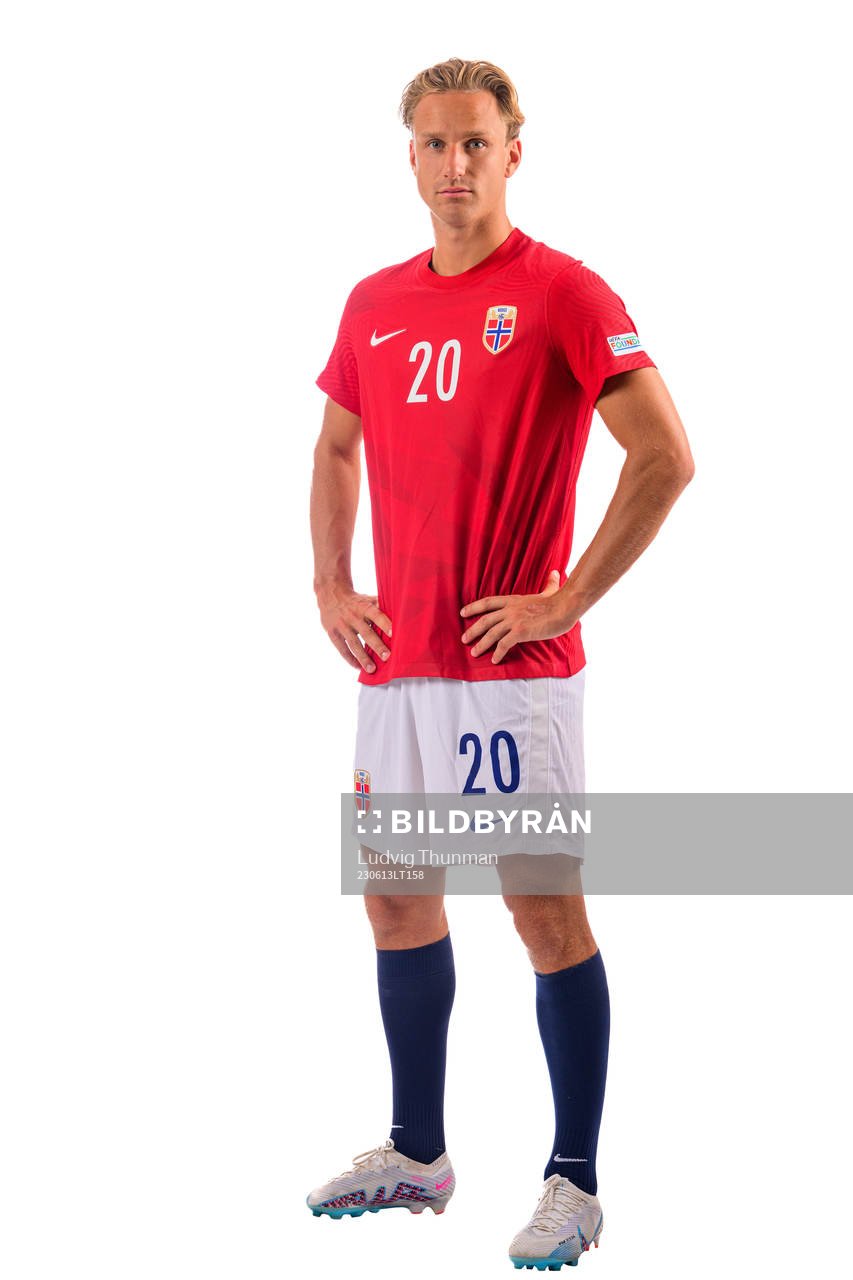 Erik Botheim of the norwegian under-21 national football