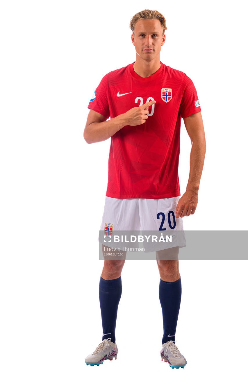 Erik Botheim of the norwegian under-21 national football
