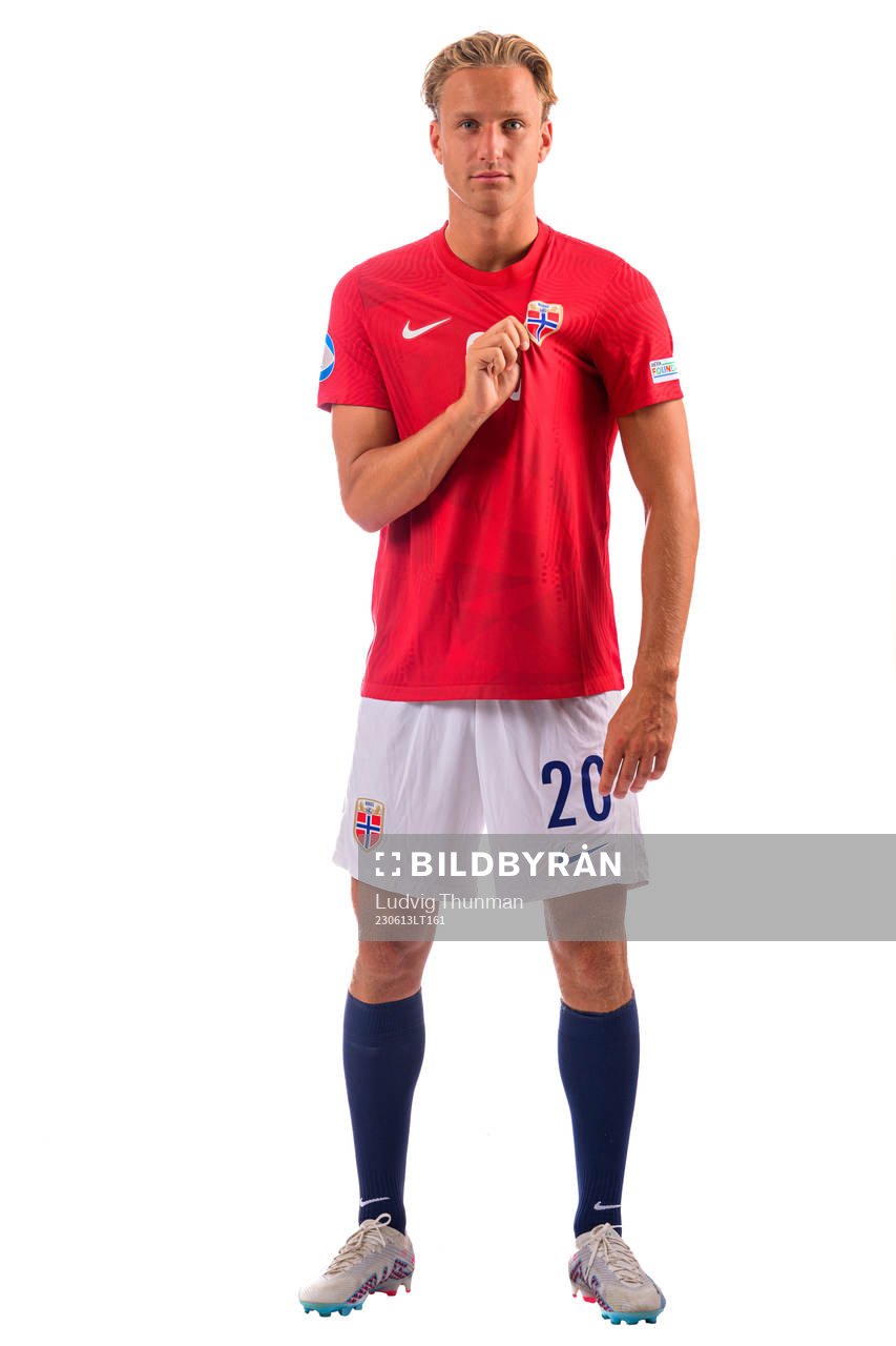 Erik Botheim of the norwegian under-21 national football