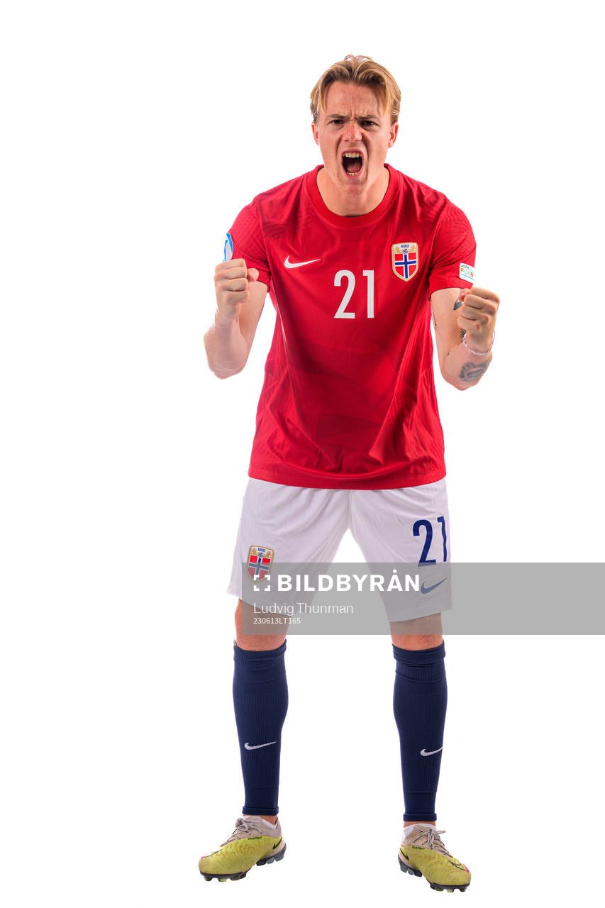 Tobias Christiansen of the norwegian under-21 national