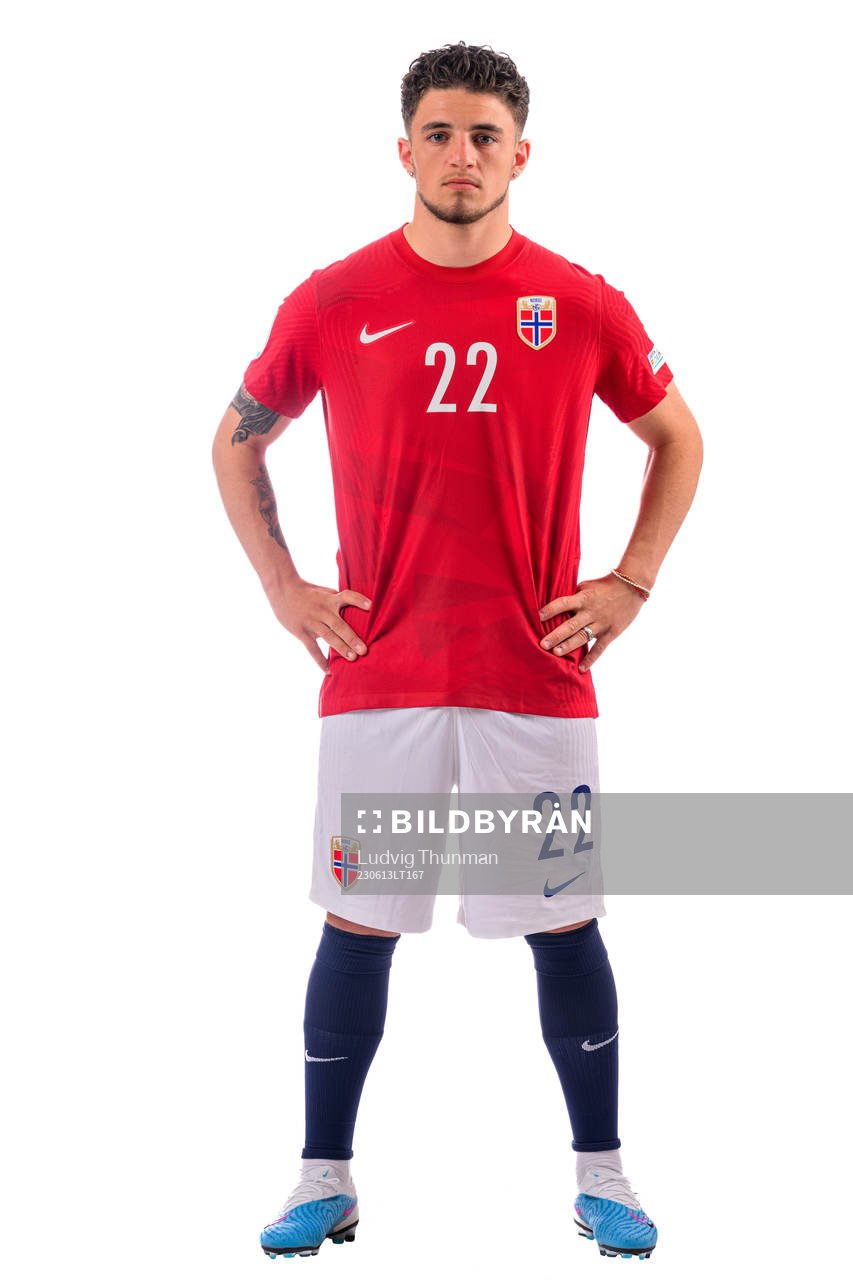Christos Zafeiris of the norwegian under-21 national