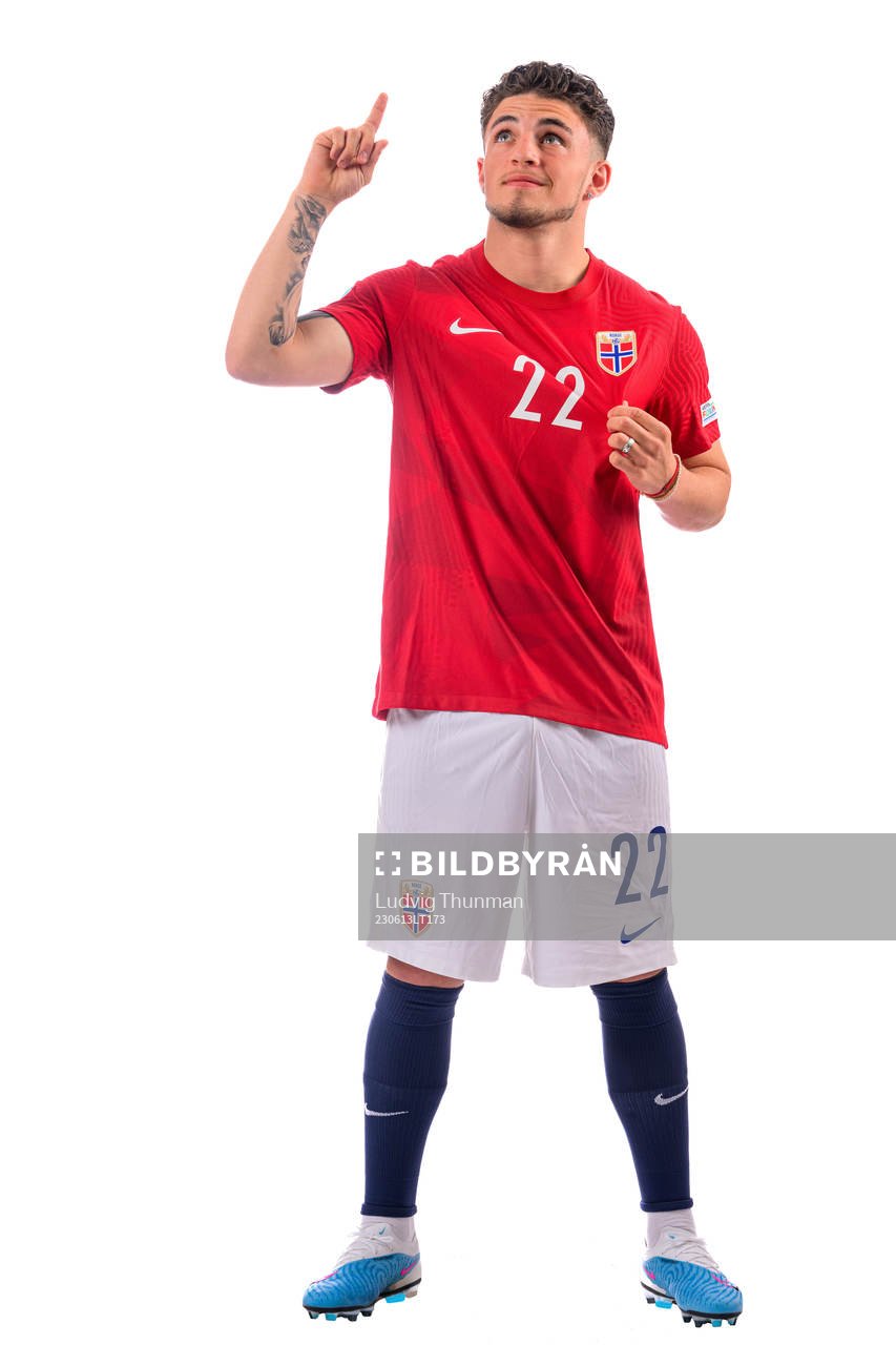 Christos Zafeiris of the norwegian under-21 national