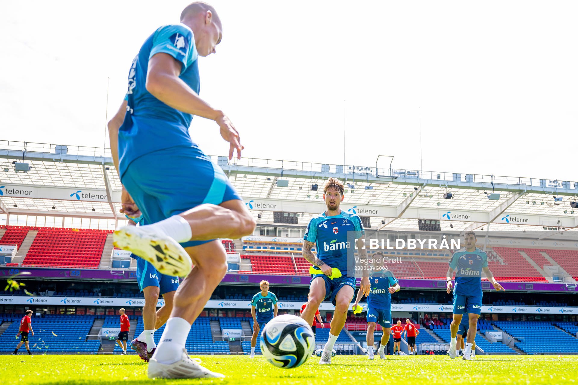 Stefan Strandberg of the Norwegian national football team