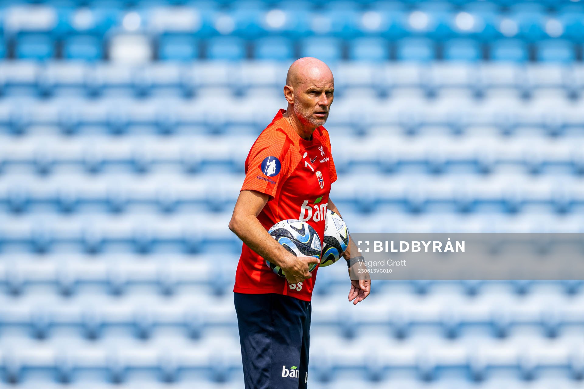 Ståle Solbakken, head coach of the Norwegian national