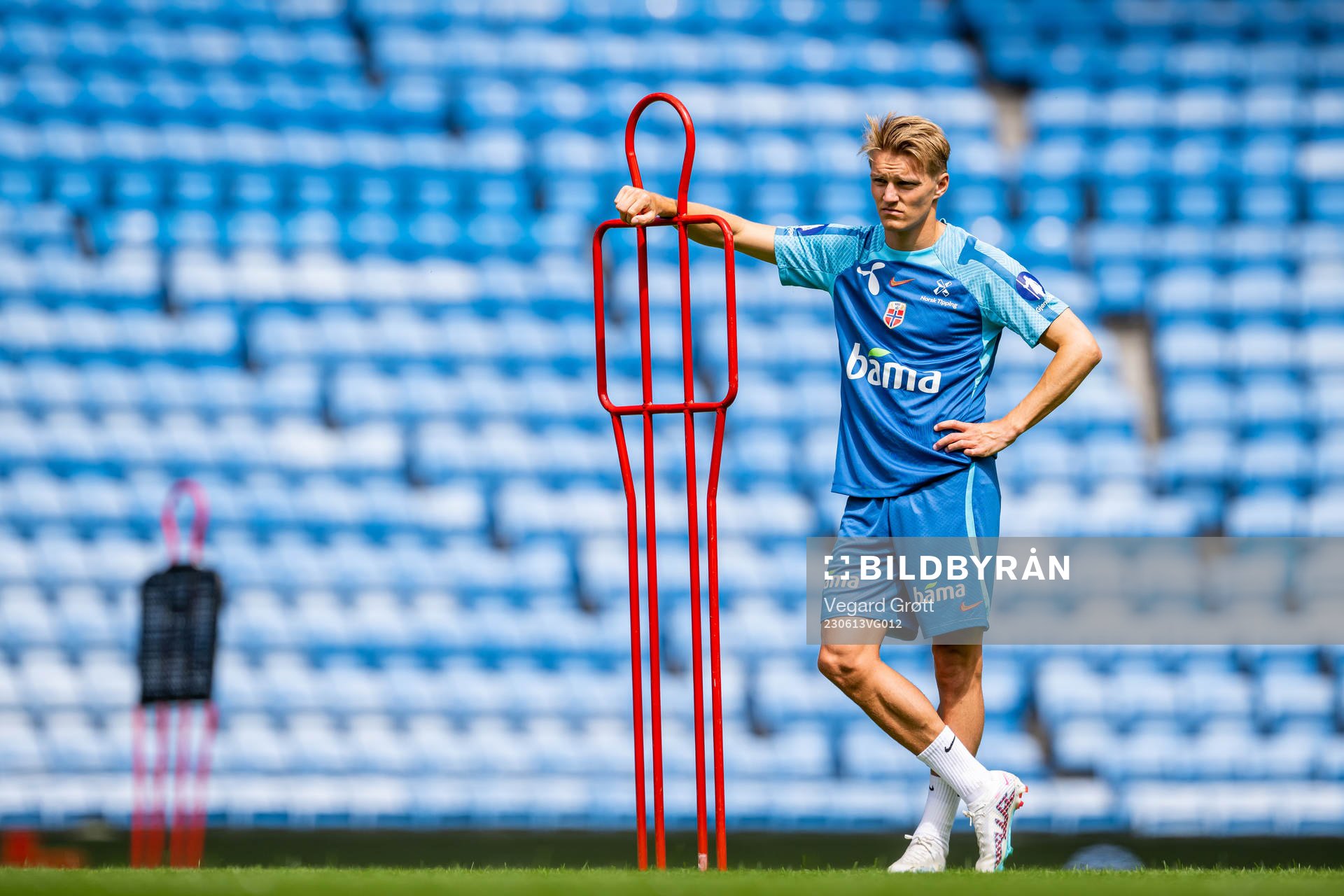 Martin Ødegaard of the Norwegian national football team