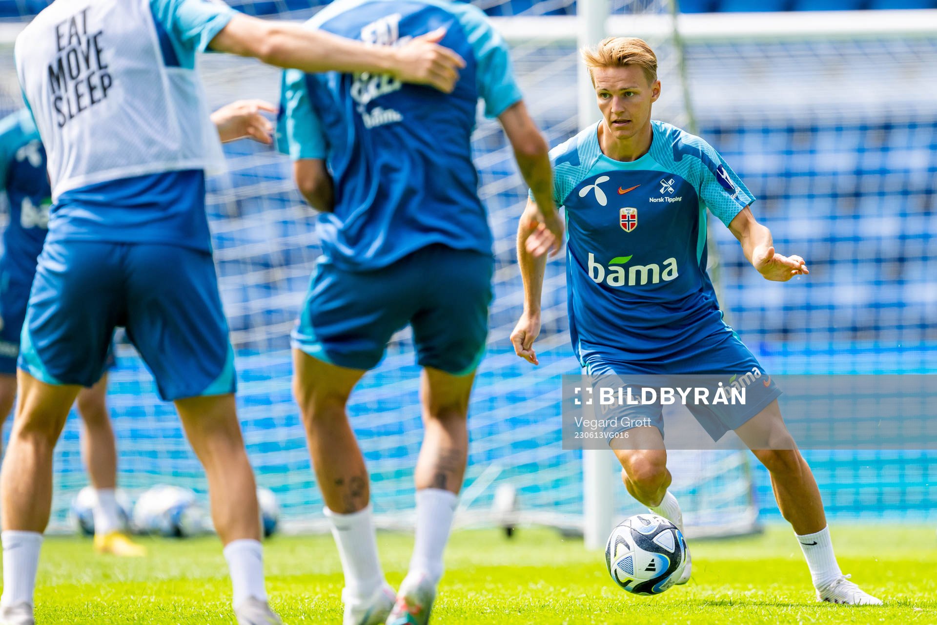 Martin Ødegaard of the Norwegian national football team