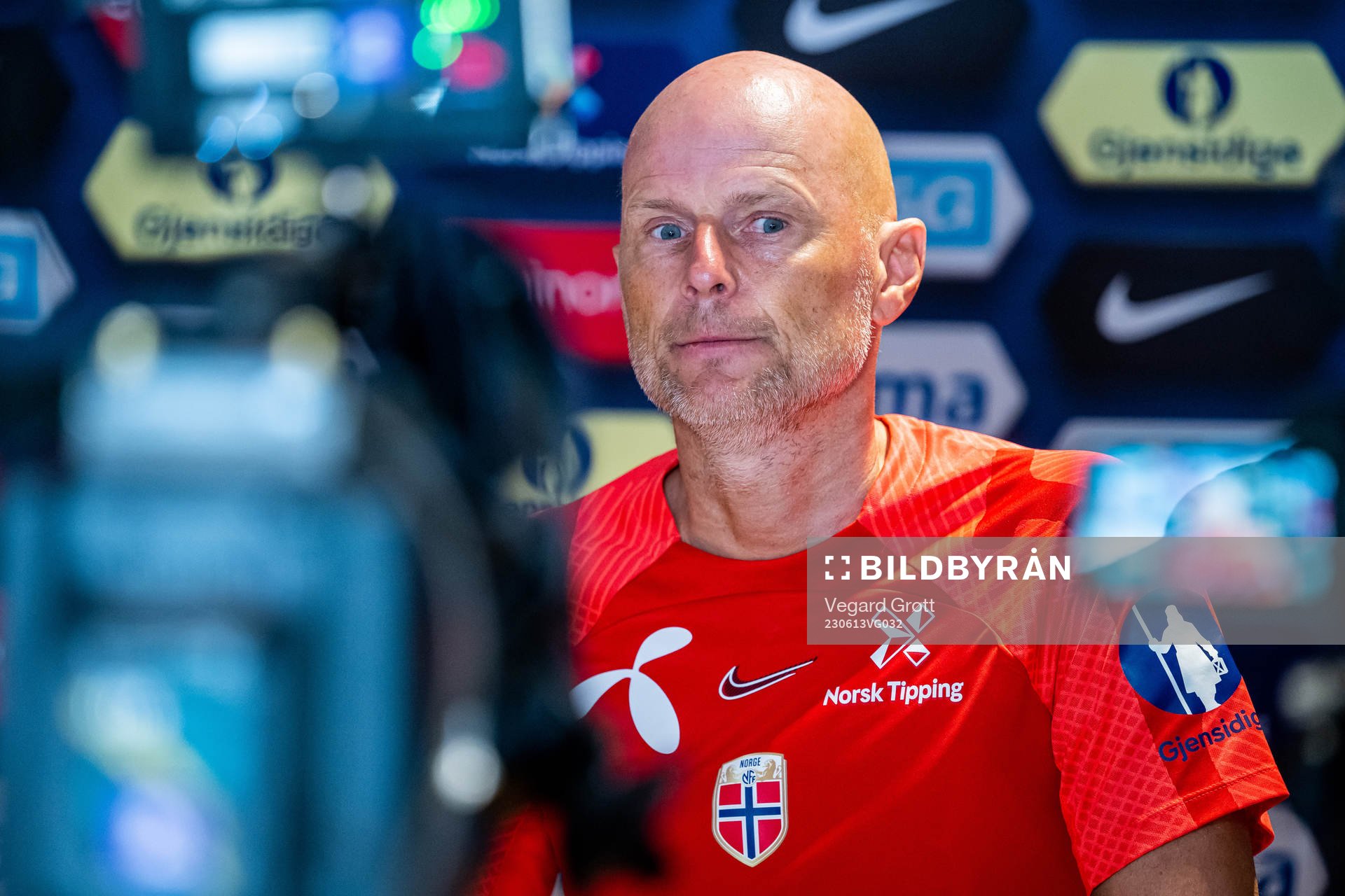 Ståle Solbakken, head coach of the Norwegian national