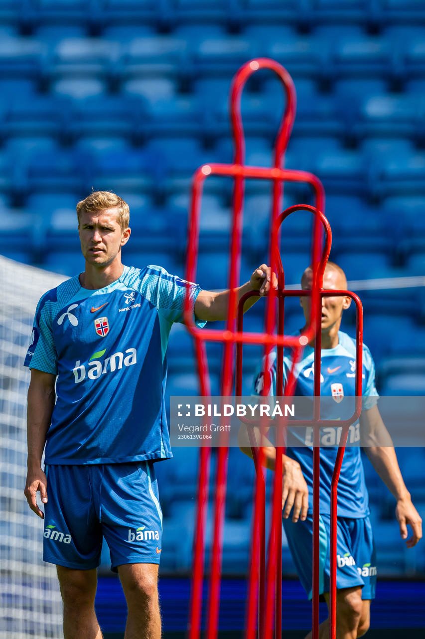 Ola Solbakken of the Norwegian national football team