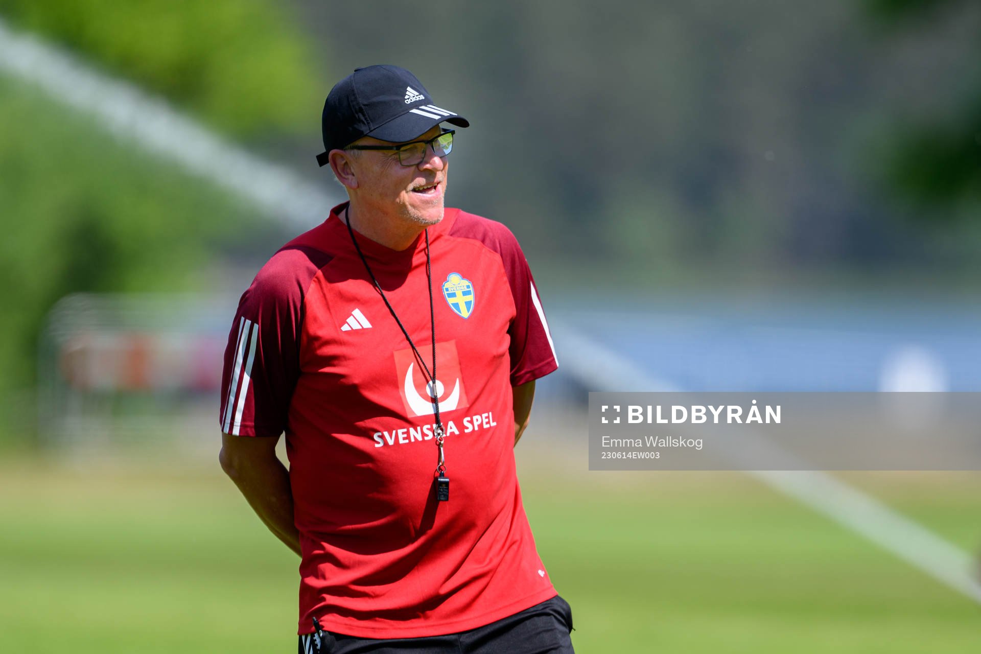 Head coach Janne Andersson of the Swedish national football