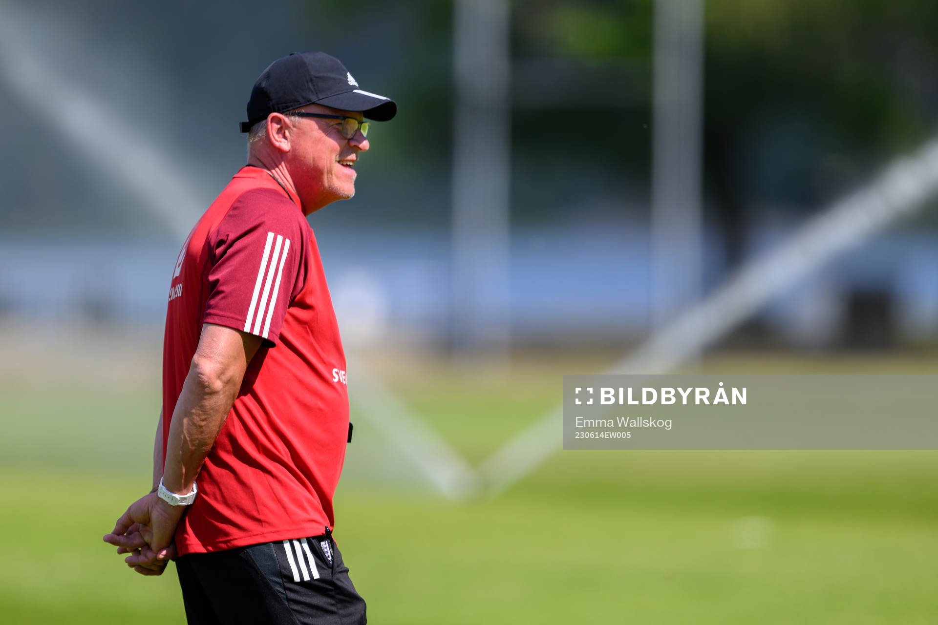 Head coach Janne Andersson of the Swedish national football