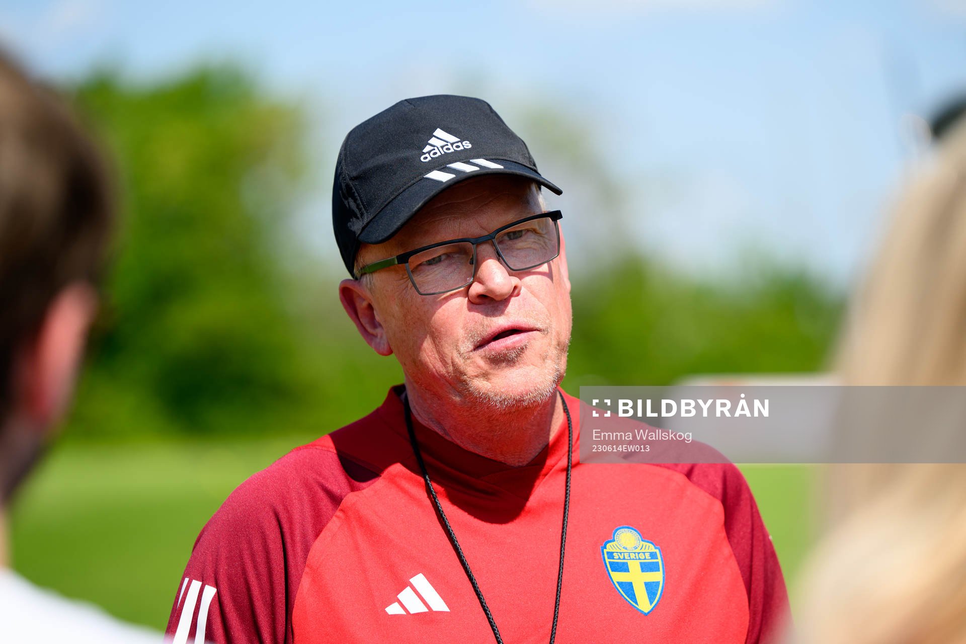 Head coach Janne Andersson of the Swedish national football