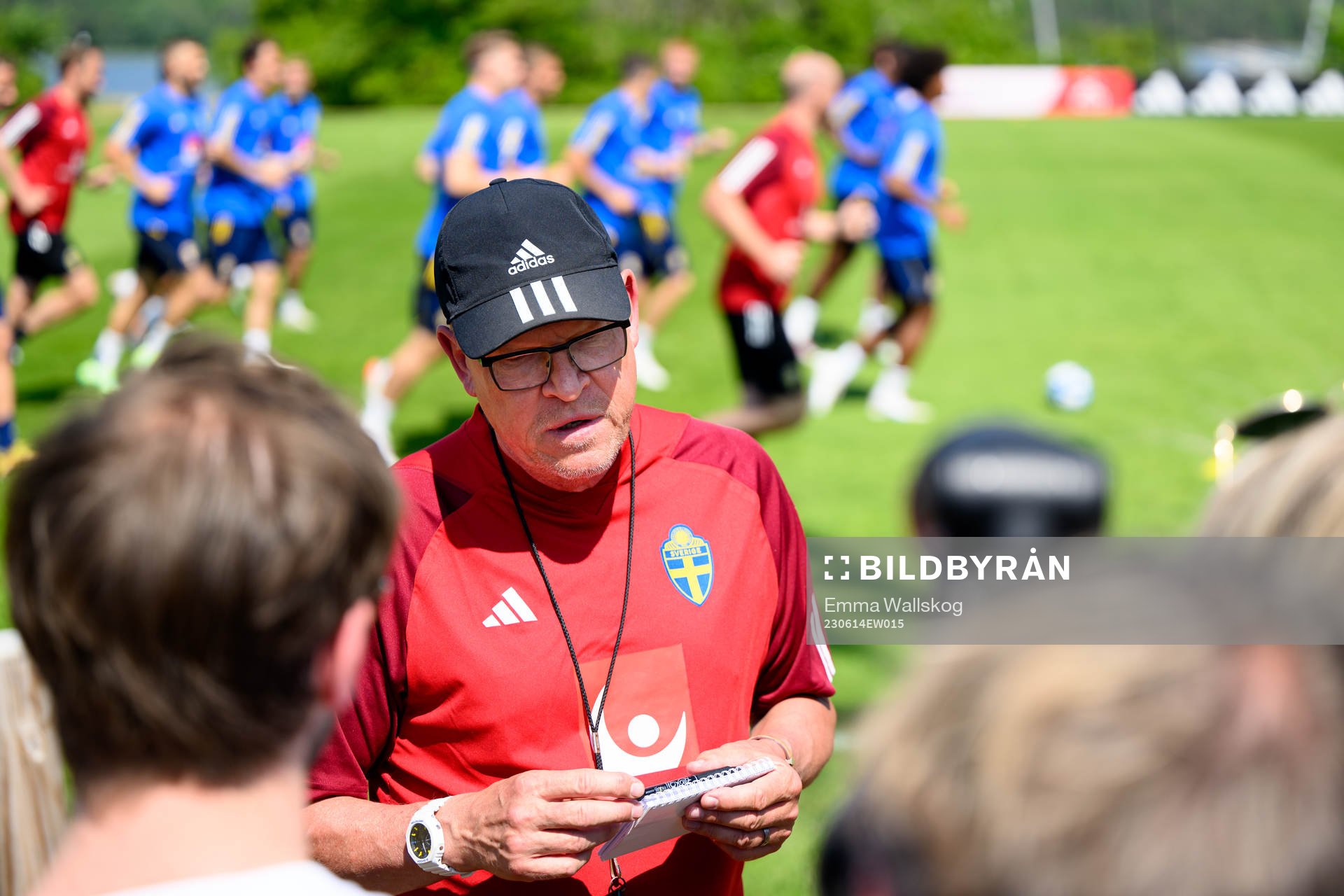 Head coach Janne Andersson of the Swedish national football