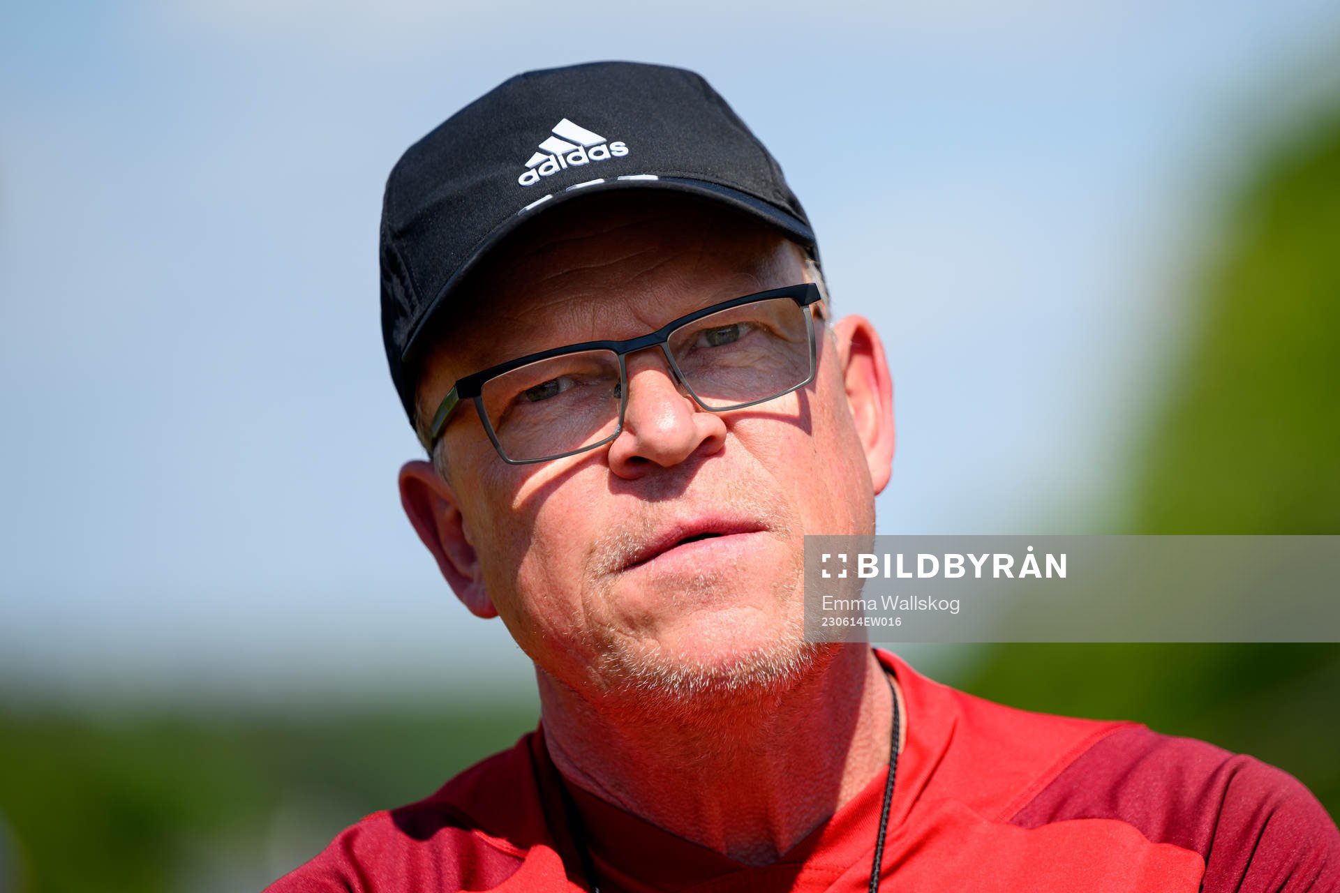 Head coach Janne Andersson of the Swedish national football
