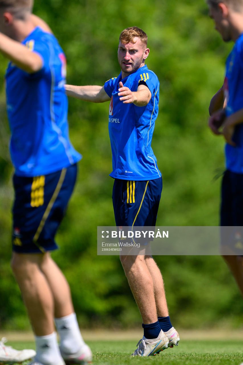 Dejan Kulusevski of the Swedish national football team