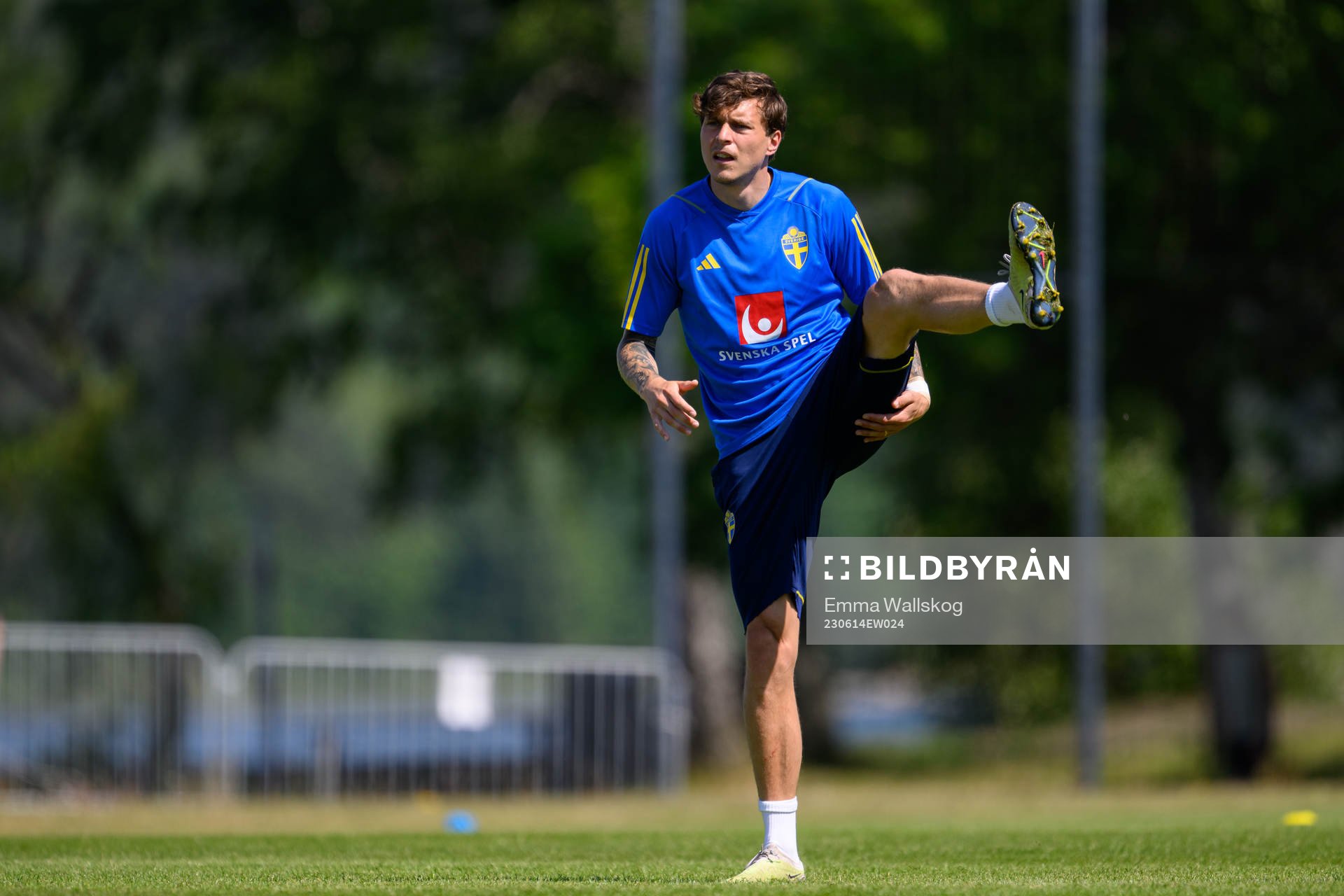 Victor Nilsson Lindelöf of the Swedish national football