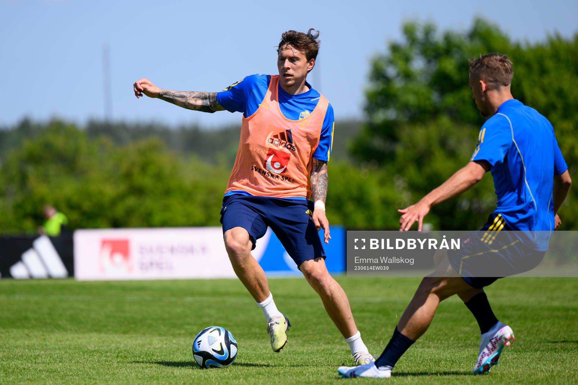 Victor Nilsson Lindelöf of the Swedish national football