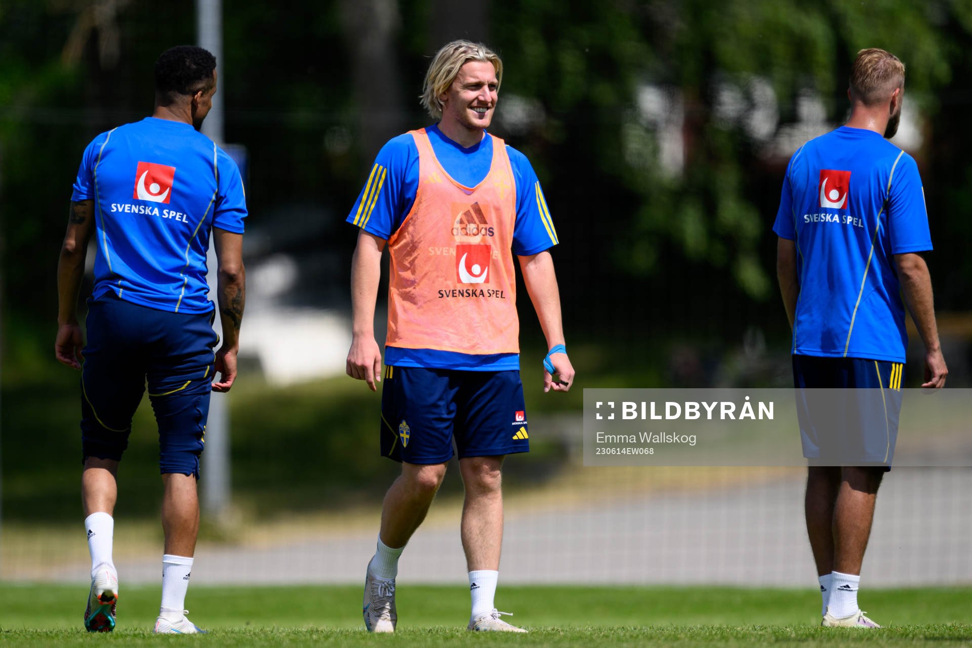 Emil Forsberg of the Swedish national football team