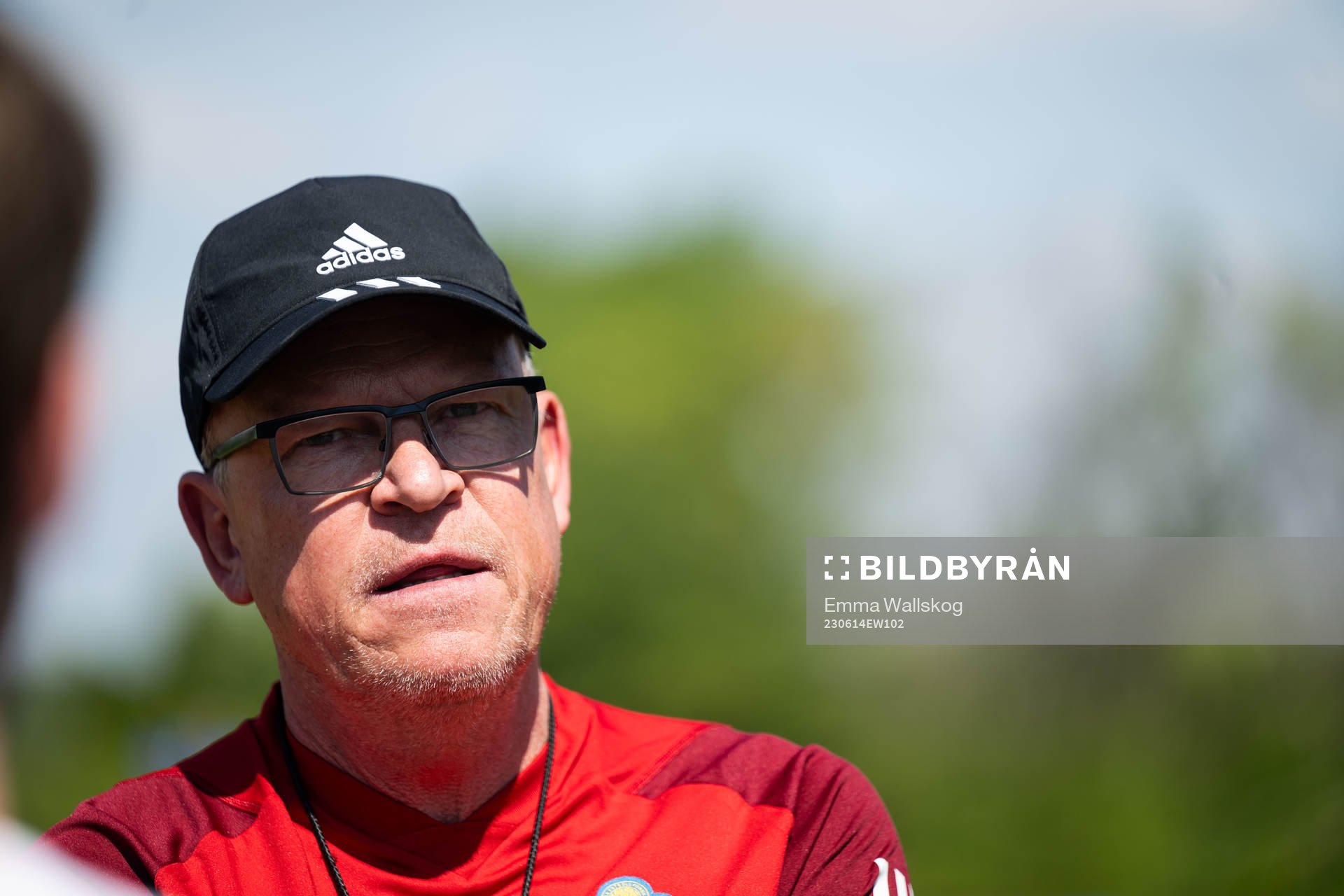 Janne Andersson, head coach of the Swedish national