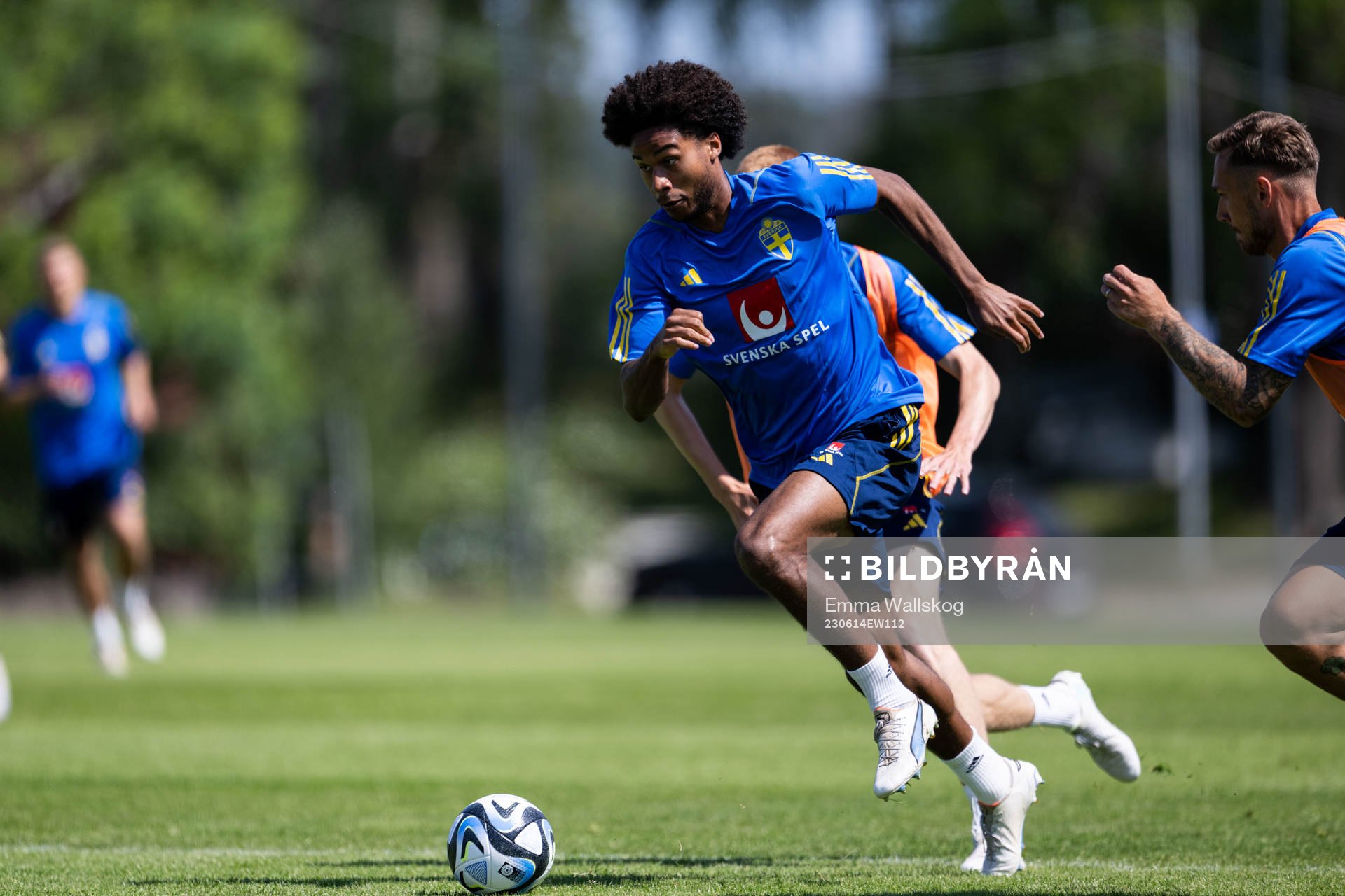 Jens Cajuste of the Swedish national football team