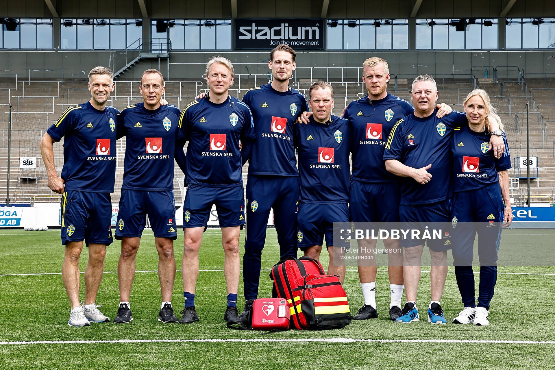 Janaxel Olsson, Fredrik Bergström, Niklas Egnell, captain
