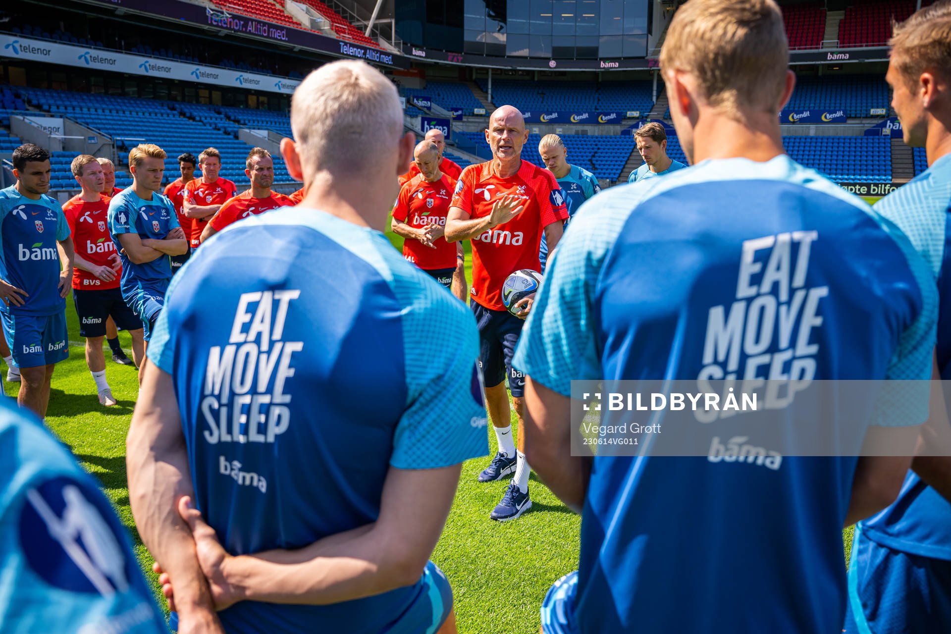 Ståle Solbakken, head coach of the Norwegian national